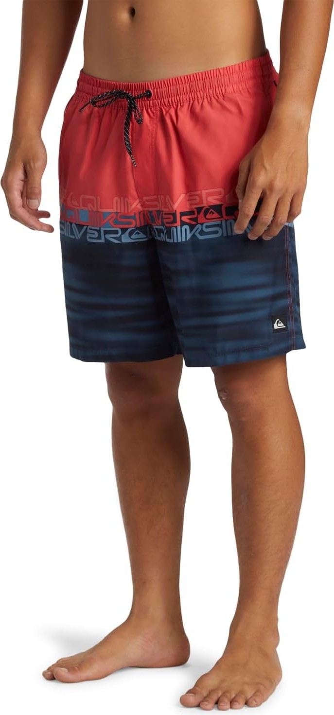 Happy Trend Quiksilver Everyday Wordblock Volley 17 Klasik Şort Erkek görsel 3