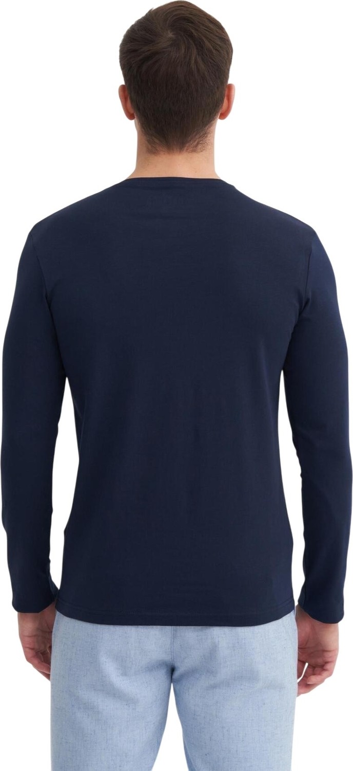 Cazador Caz 56060 Lcy. Suprem Basic Sweat Lacivert Erkek Sweatshirt görsel 2