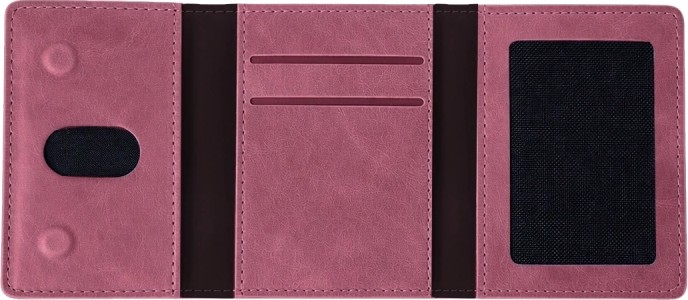 TeknoKapsül Joko Tema Magsafe Deri Kartlık - Pembe görsel 3