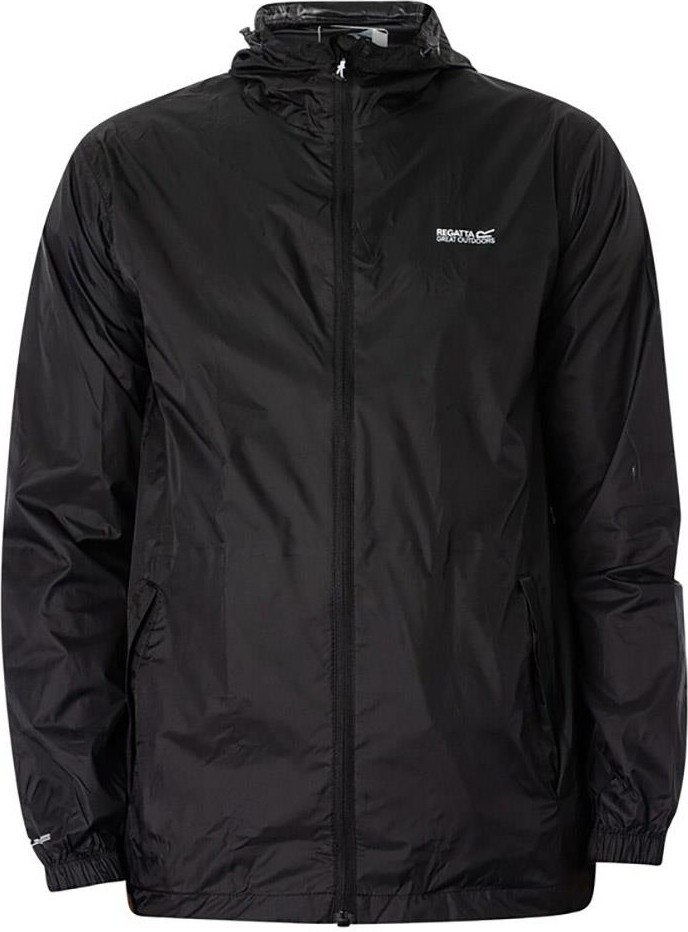 Regatta Siyah Erkek Yağmurluk RMW281 Pack It Jkt Iıı Yağmurluk görsel 6