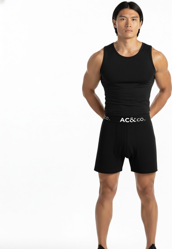Altınyıldız Classics Erkek Premium Pamuklu Siyah Esnek 3'lü Boxer Paketi (Damat Bohçası) Çeyiz Seti görsel 6