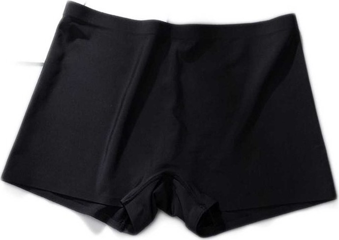 Sungur's Store Kadın Dikişsiz Görünmez Iz Yapmaz Mini Şort Boxer Siyah görsel 2