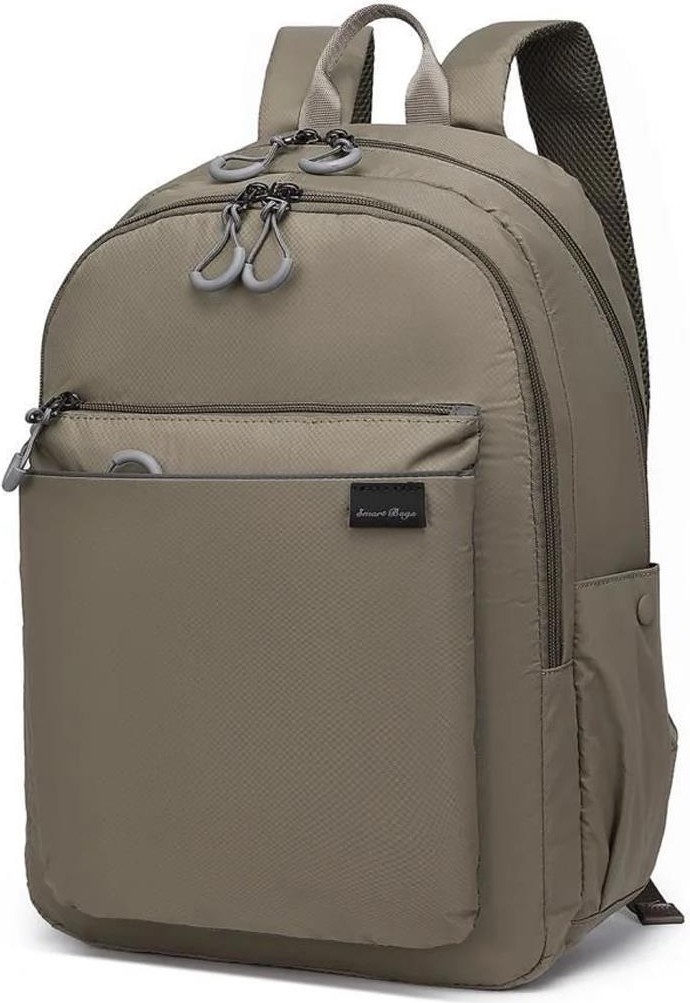 Smart Bags Extra Hafif Büyük Boy Uniseks Sırt Çantası BC 3229 - Kahve görsel 3