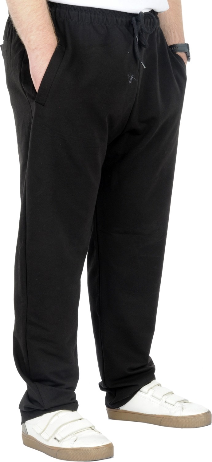 ModeXL Mode Xl Büyük Beden Erkek Eşofman Altı Classic 2 Ip 11100 Siyah görsel 5