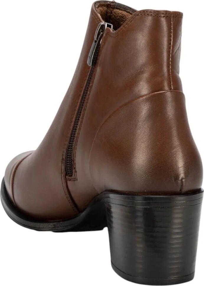 Forelli 21856-G Zero Taba Kadın Comfort Deri Bot görsel 3