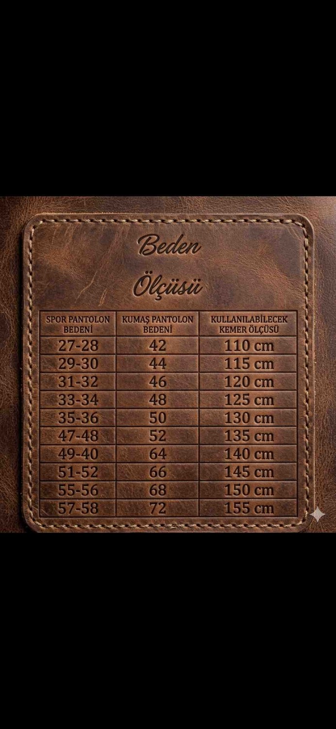 Nevzat Şahin Küçüktilki EST 1987 Erkek Kot Kemeri Ayarlanabilir Vidalı Toka görsel 3