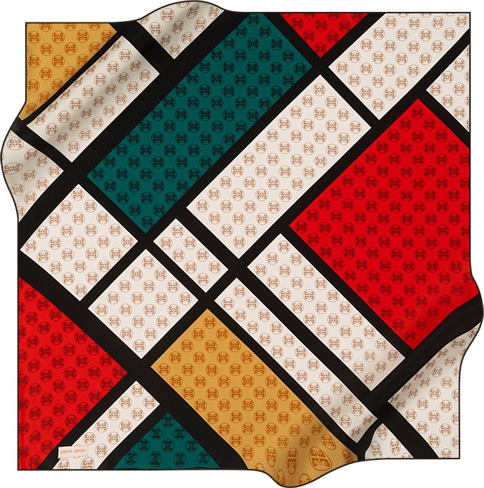 Pierre Cardin Renkli 90X90 P.c Tivil