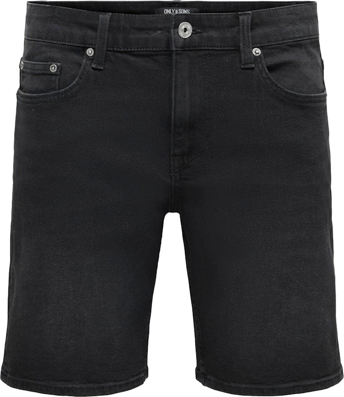 Only & Sons ShopINN Onsweft Box Pım Dnm Shorts Vd Erkek Siyah Şort - 22036948 görsel 2