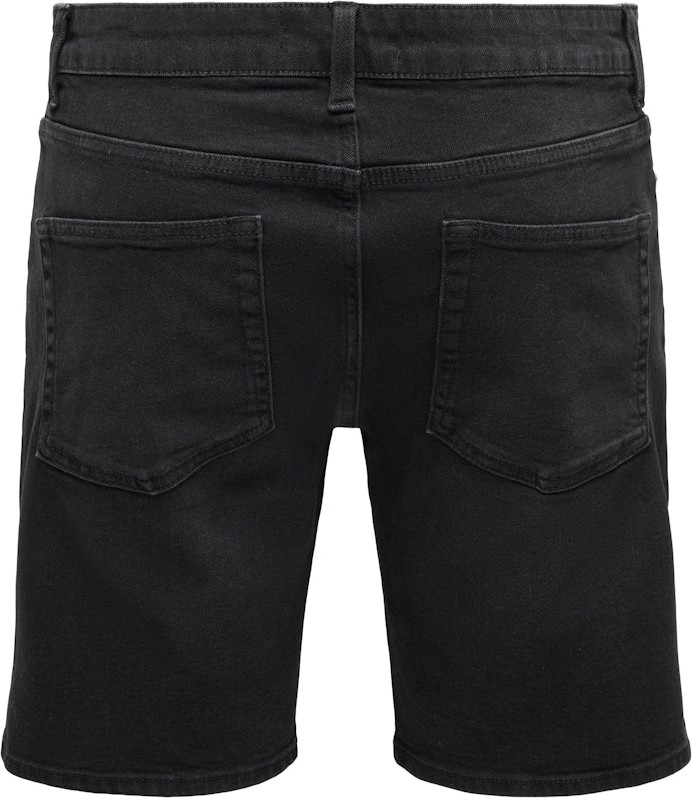 Only & Sons ShopINN Onsweft Box Pım Dnm Shorts Vd Erkek Siyah Şort - 22036948 görsel 5
