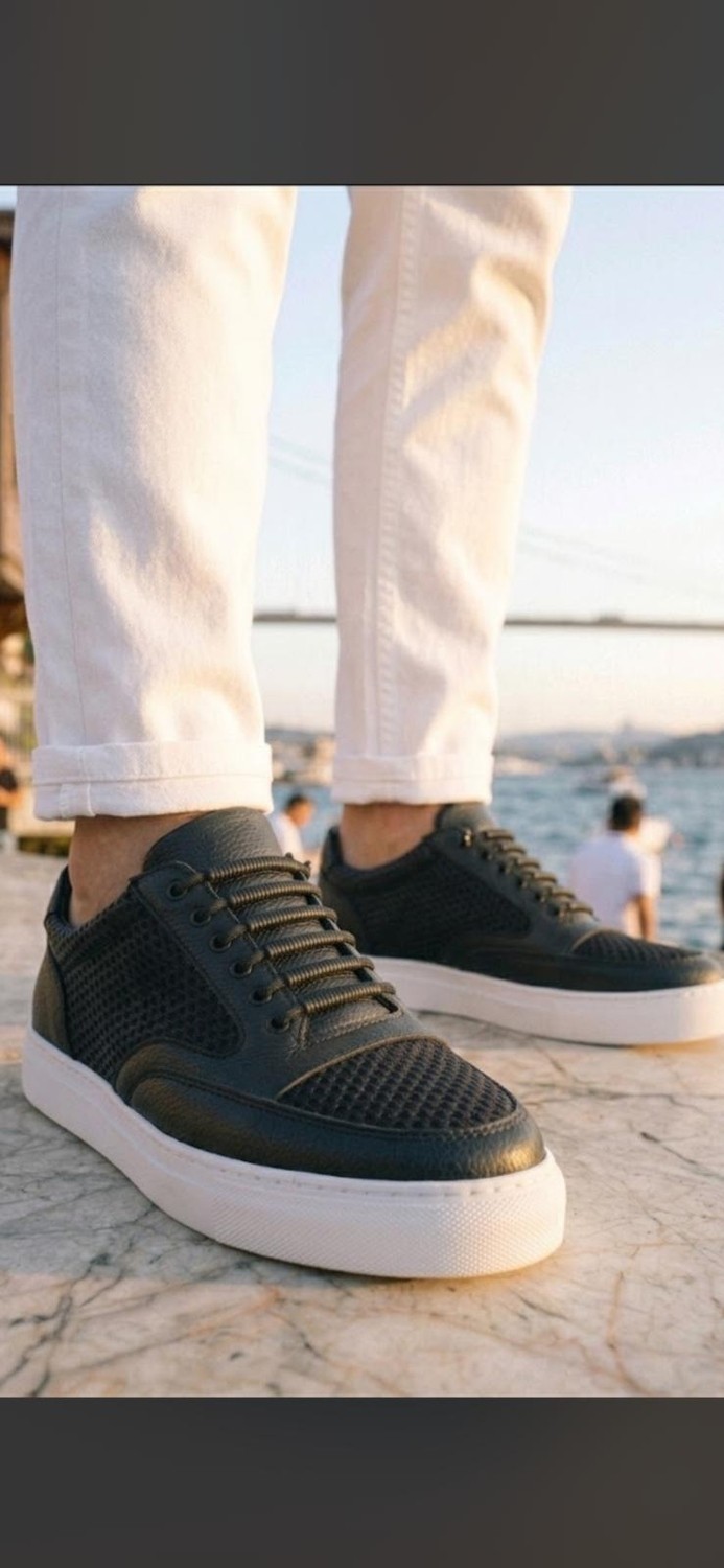 Volero by Milano Garantili Rahat Ortapedik Kenardan Dikişli Spor Sneaker Erkek Ayakabı