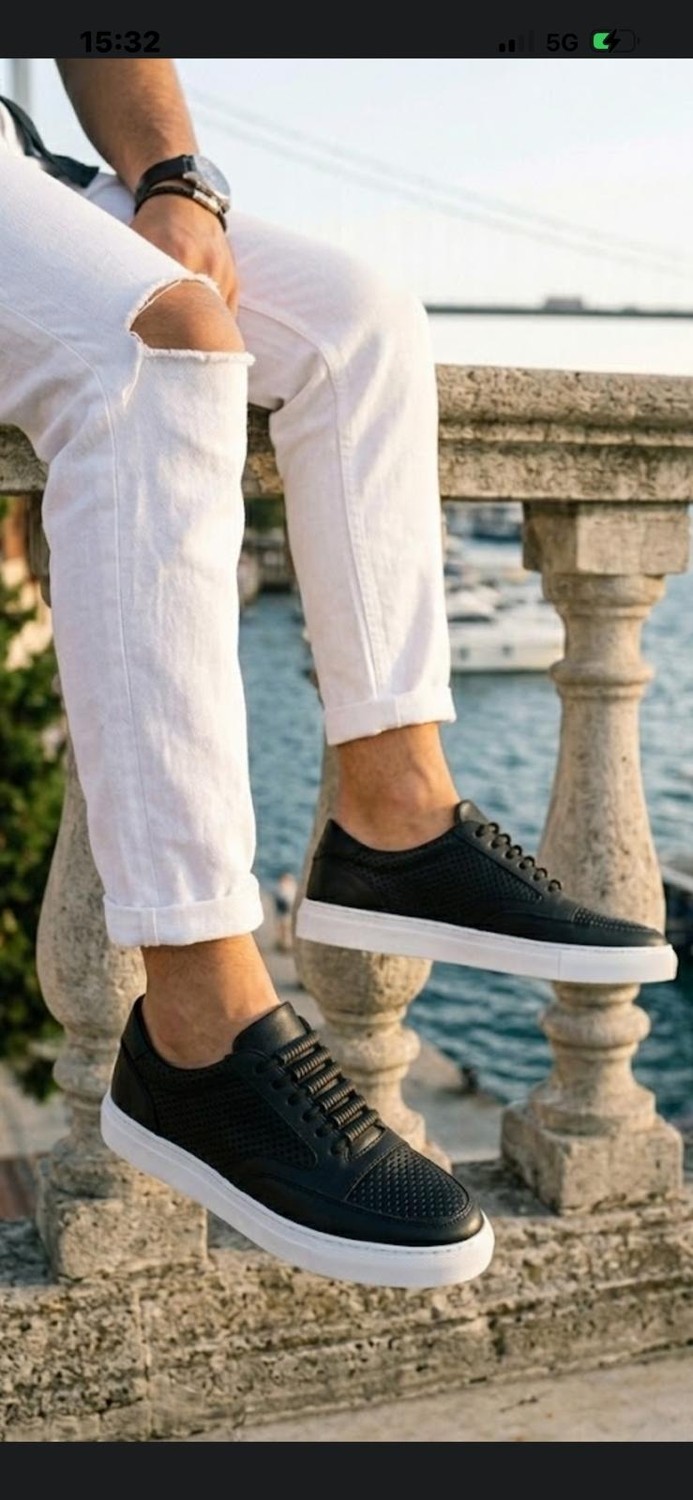 Volero by Milano Garantili Rahat Ortapedik Kenardan Dikişli Spor Sneaker Erkek Ayakabı görsel 2