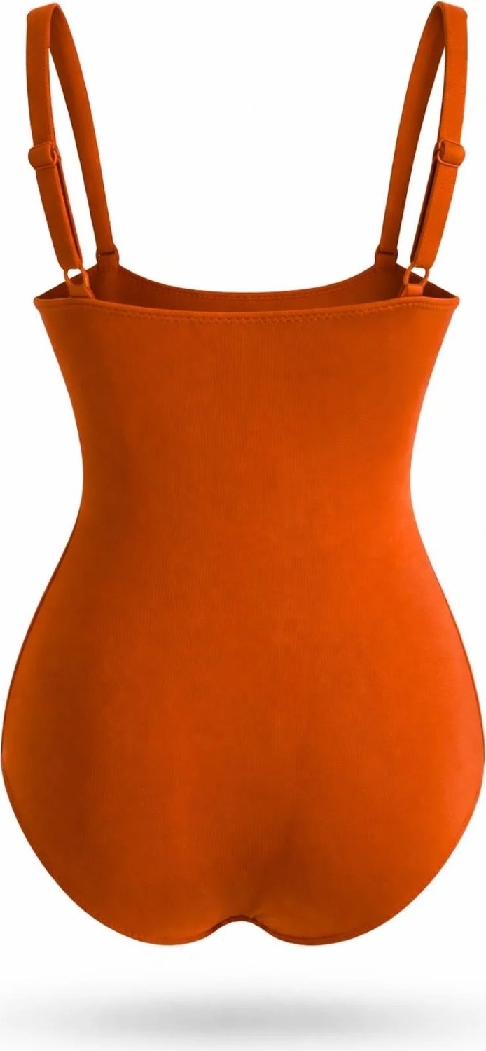 Sailor Moda Pareolu Korse Etkili Büzgülü Mayo görsel 4