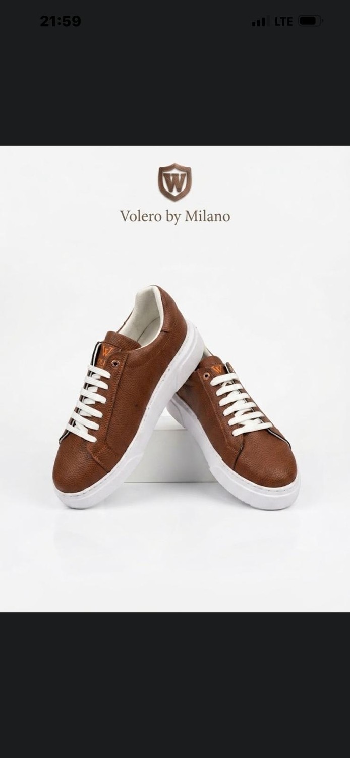 Volero by Milano Günlük Ortapedik Rahat Garantili Spor Sneaker Erkek Ayakabı görsel 2