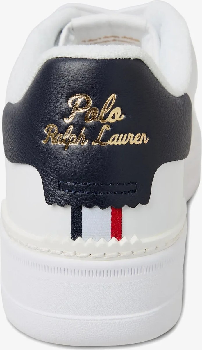Polo Ralph Lauren Beyaz Erkek Sneaker Mastr Ct Rıb-Sneakers-Low Top Lace görsel 4