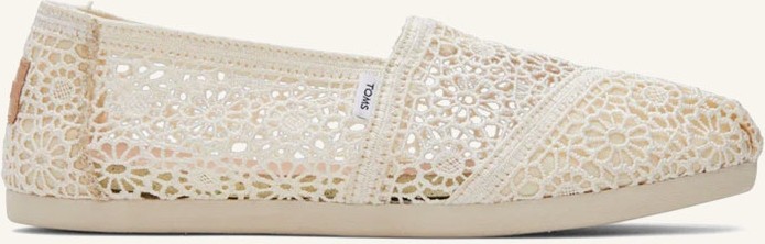 Toms Kadın Espadril / Keten 10016241 10016254 10021935 Toms Alpargata Classic Moroccan Crochet