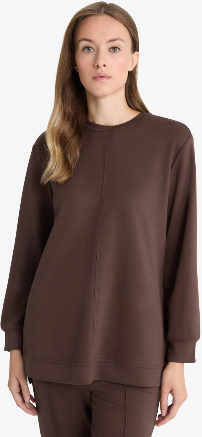 DeFacto Regular Fit Bisiklet Yaka Uzun Kollu Tunik F5117AX25AU