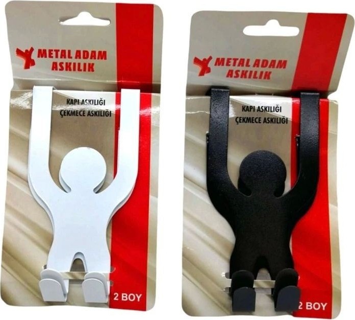 Just Cheap Store 2'li Metal Adam Askılık