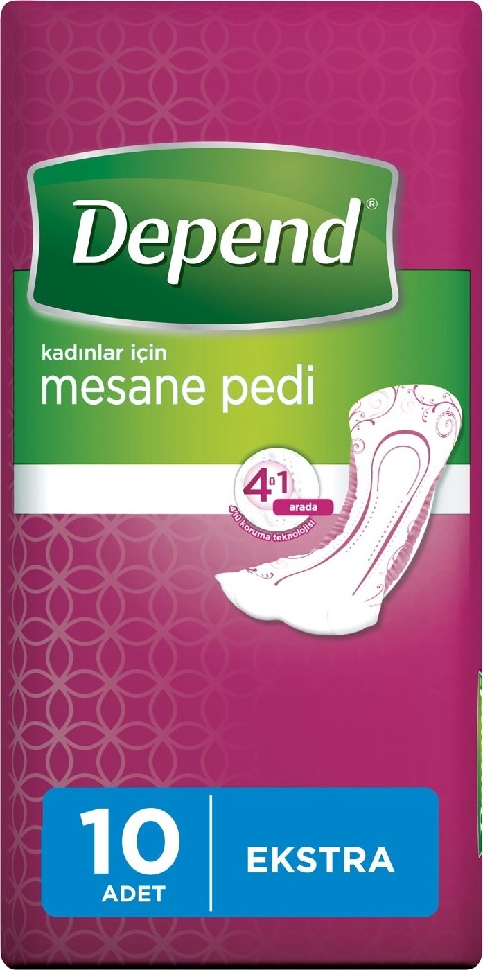 Depend Emici Külot Lohusa Pedi Xl - Kadın (10 Adet)+Mesane Pedi Kadın Ekstra (10 Lu) 6 Lı Set görsel 3