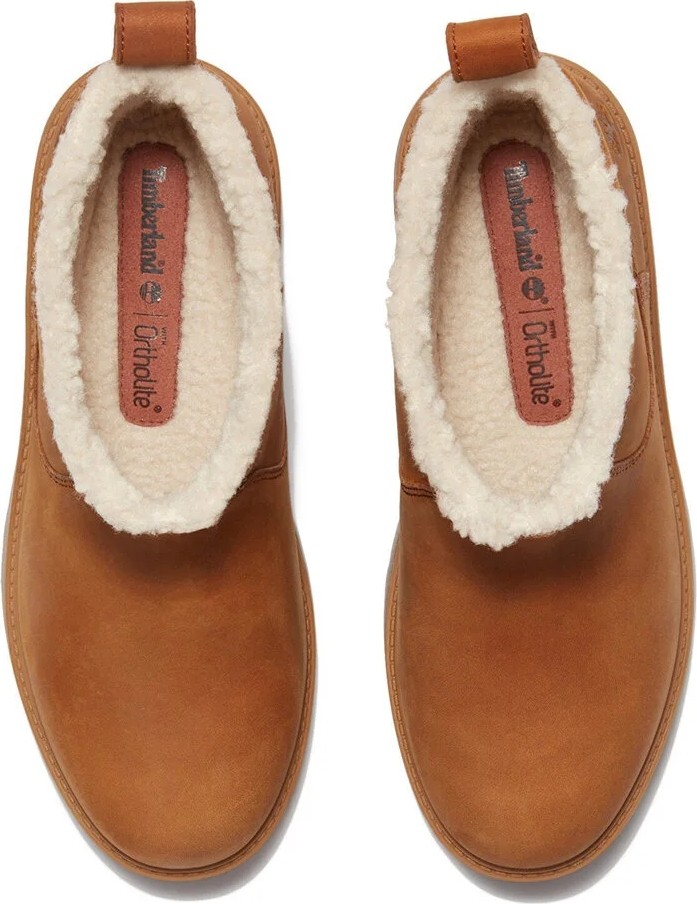 Timberland Stone Street Mid Warm Lined Boot Unisex Outdoor Botu Turuncu görsel 4