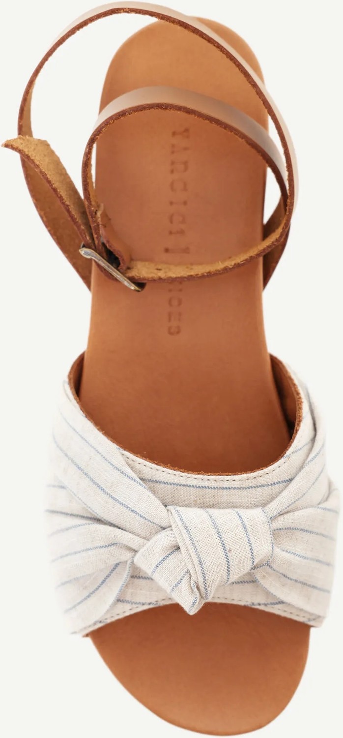 Yargıcı Kumaş Bantlı Espadril Sandalet görsel 6
