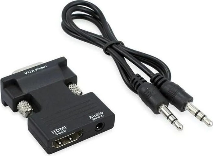 Die Grup Lunatic 9944 Ses Destekli HDMI To VGA Monitör Çevirici Adaptör Uyumlu HDMI Bağlantı Tipi