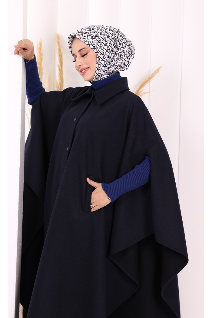 Bym Fashion 70068 Kaşe Panço Taş görsel 5