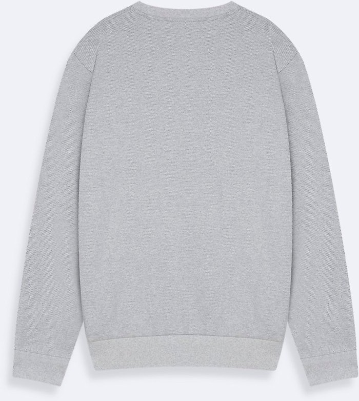 LTB Regular Fit Sign Baskılı Bisiklet Yaka Gri Sweatshırt görsel 3