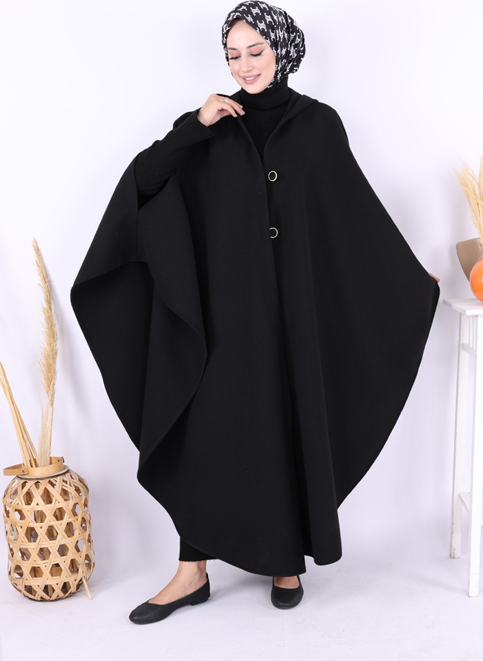 Bym Fashion Kaşe Panço 70037 Taş