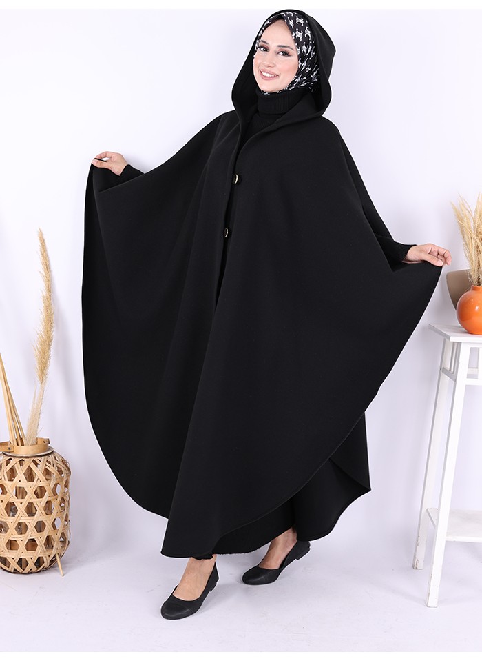 Bym Fashion Kaşe Panço 70037 Taş görsel 3
