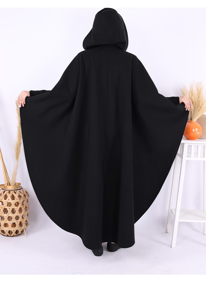 Bym Fashion Kaşe Panço 70037 Taş görsel 4