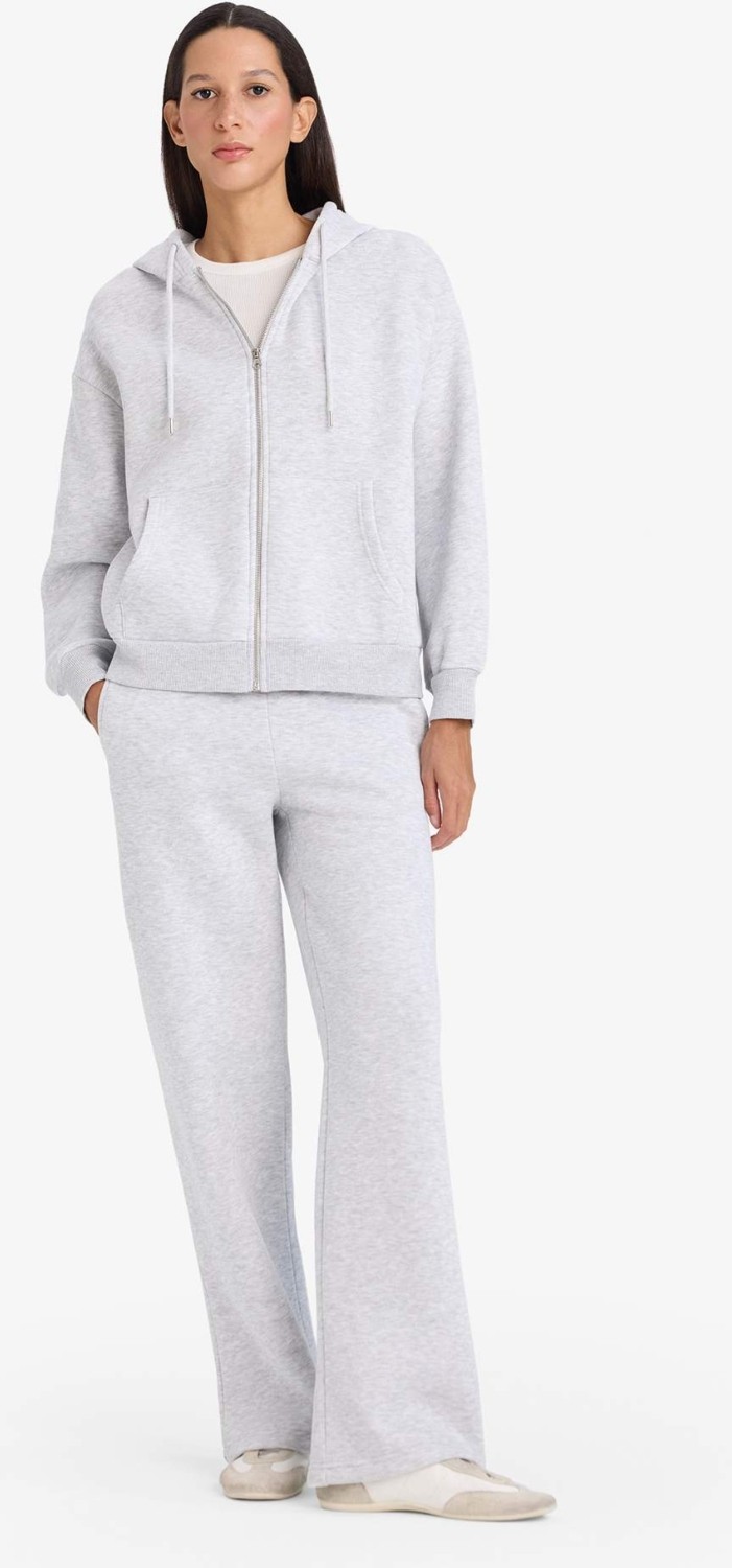 DeFacto Straight Fit Basic Yüksek Bel Kalın Eşofman Altı B8571AX26SP