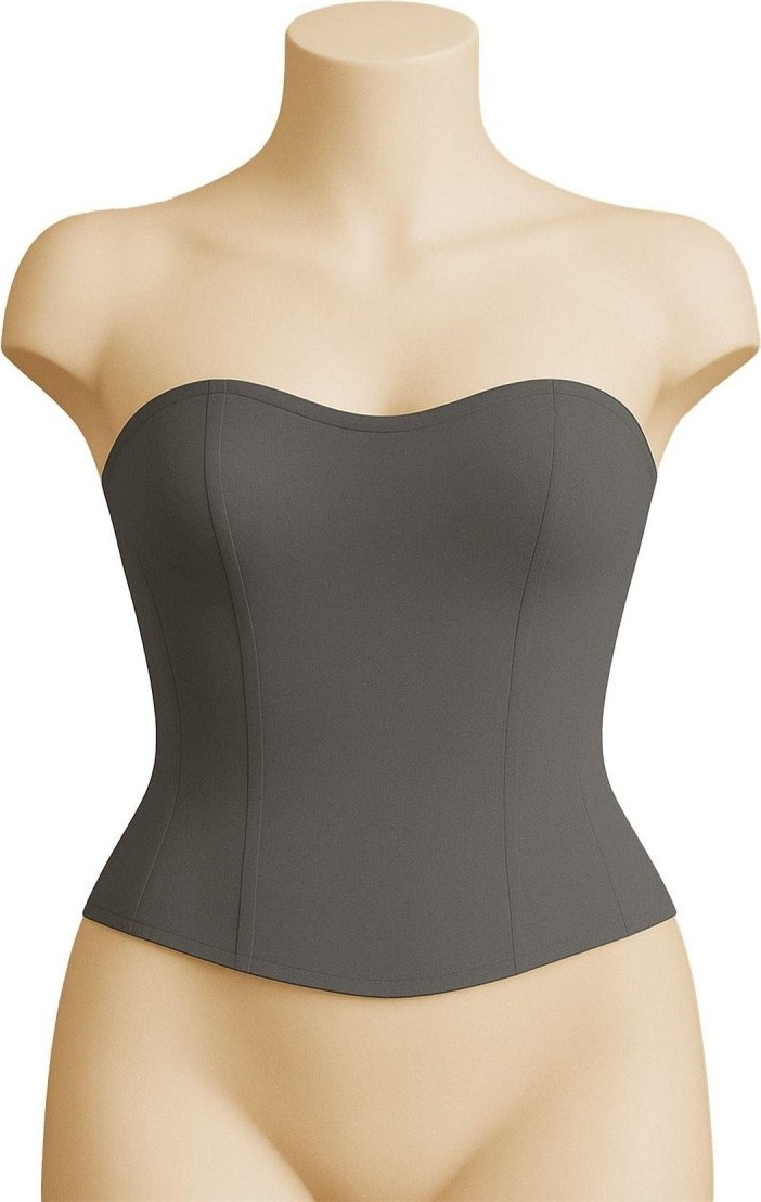 Hace Bazaar Gri 9155 Terletici Korse Büstiyer -Hcb