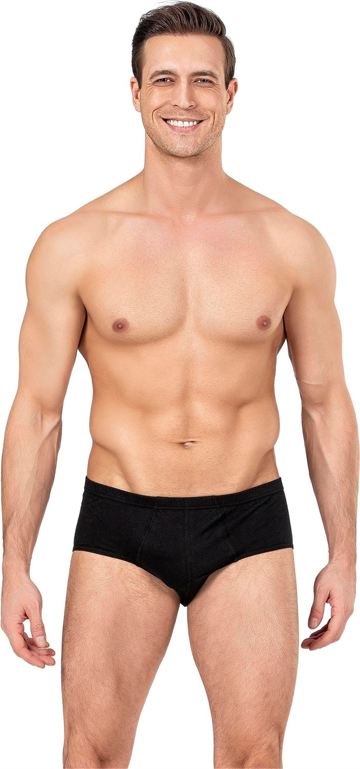 Obje Erkek Siyah Penye Slip görsel 5