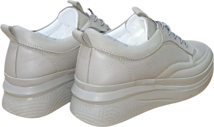 Modessa 121 Kadın Deri Casual Comfort Ayakkabı Taş görsel 8