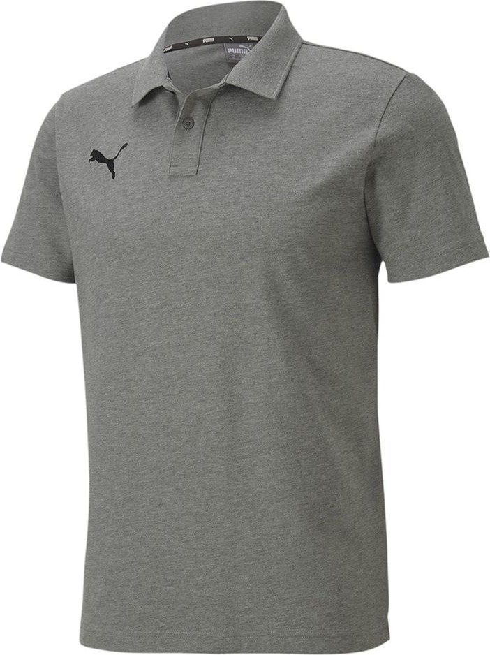 Mediterian Gri Renkli Polyester Polo Yaka T-shirt, Rahat ve Şık Erkek Giyim