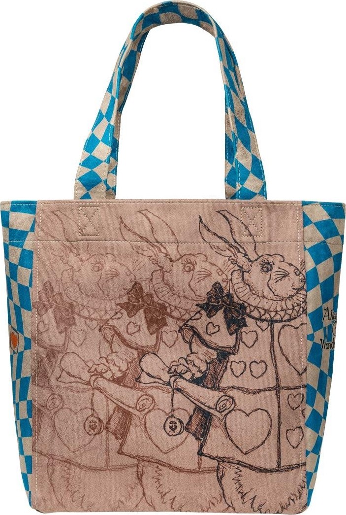 Dogo Kadın Vegan Kahverengi Large Tote Bag - Alice In Nowhere Tasarım görsel 4
