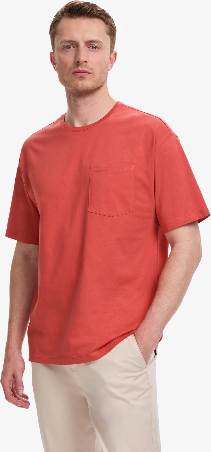 Pierre Cardin Erkek Lacivert Comfort Fit %100 Pamuk Bisiklet Yaka Basic Tişört 50325300-VR033