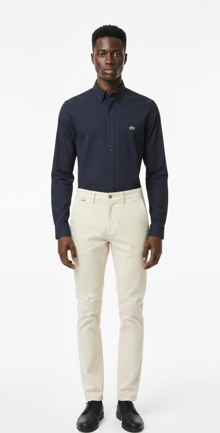 Lacoste Slim Fit Erkek Pamuk Gömlek