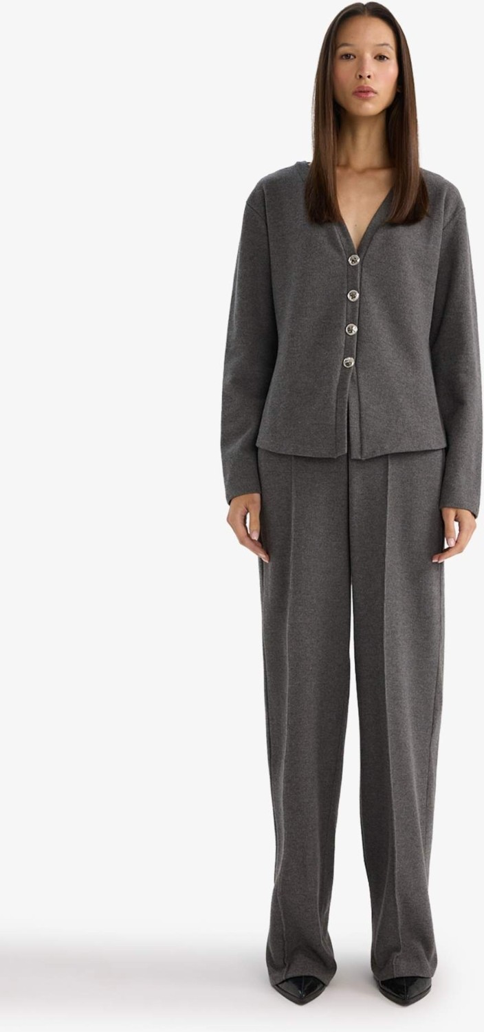 DeFacto Regular Fit V Yaka Hırka G6331AX25WN görsel 7