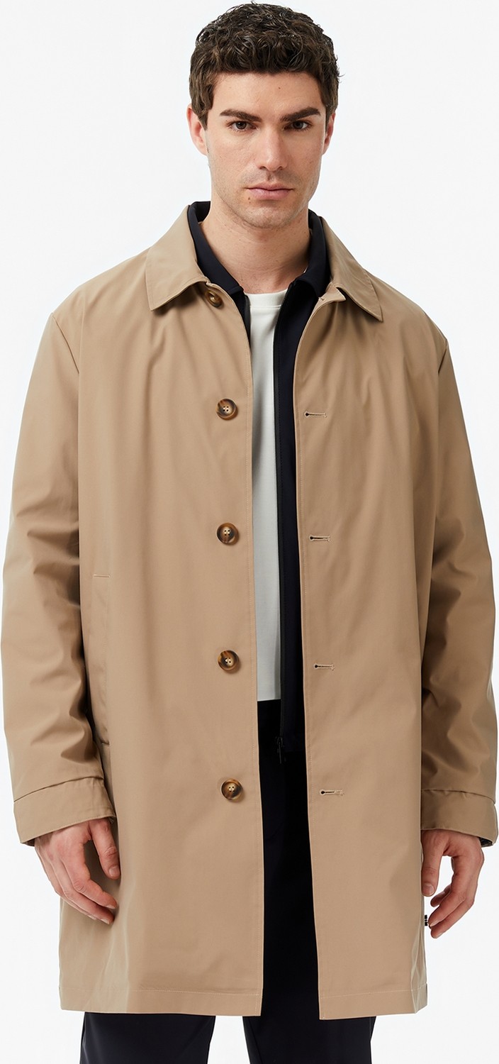 Nautica Erkek Bej Regular Fit Su Itici Ceket