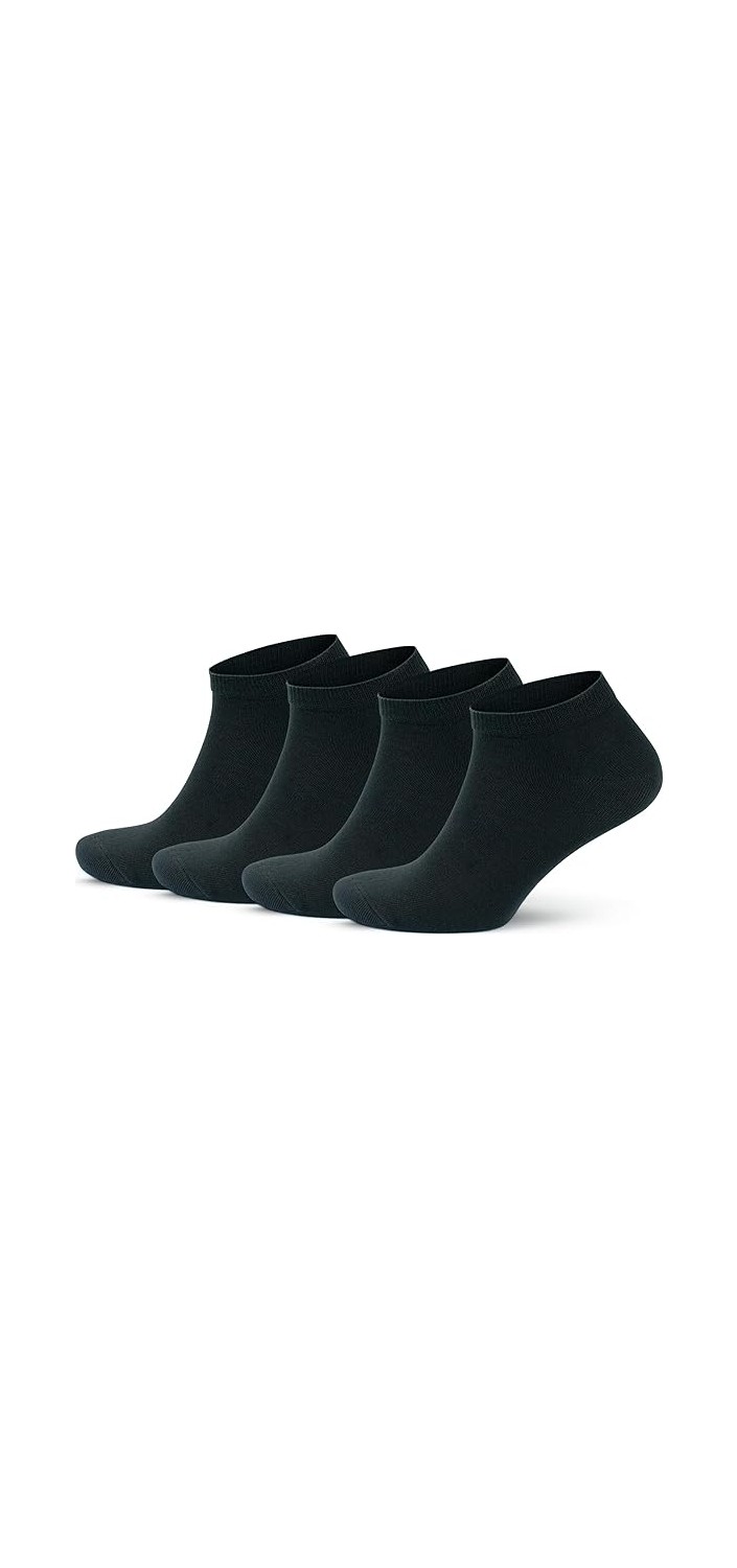 Ozzy Socks 4 Çift Ekonomik Pamuklu Erkek Patik görsel 6