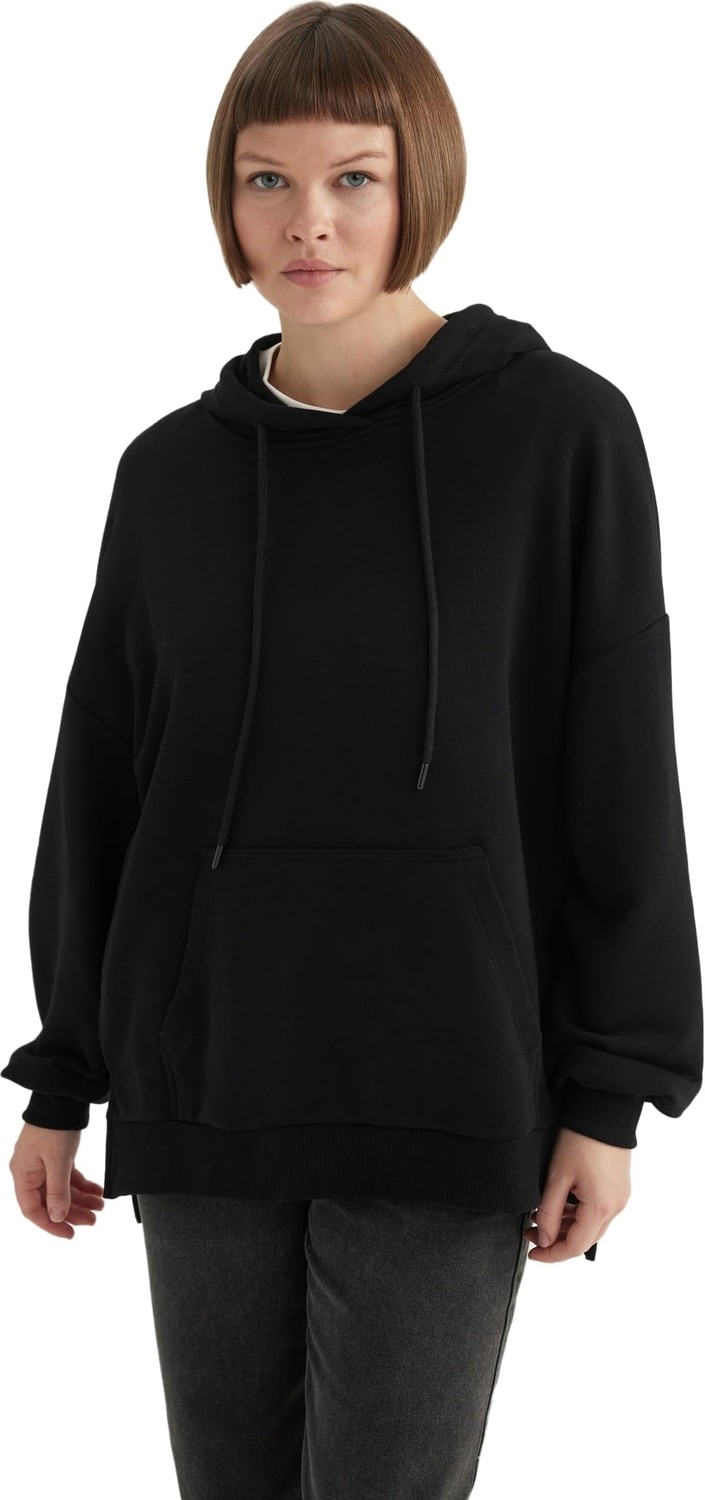 1001 Oversize Geniş Kalıp Kapüşonlu Sweatshirt