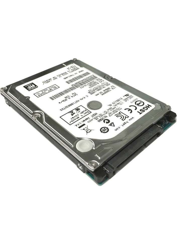 Resim Hgts Western Digital 1 Tb 7200RPM Sata Notebook Disk (OEM) 