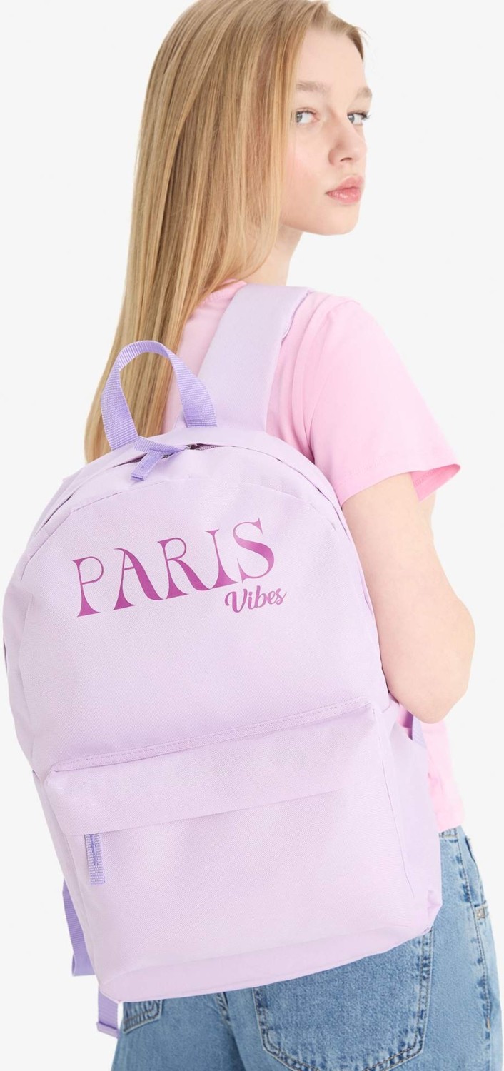 DeFacto Unisex Sırt Çantası F1593AXNS Pembe Renkli 100% Polyester Şık ve Pratik Tasarım görsel 8