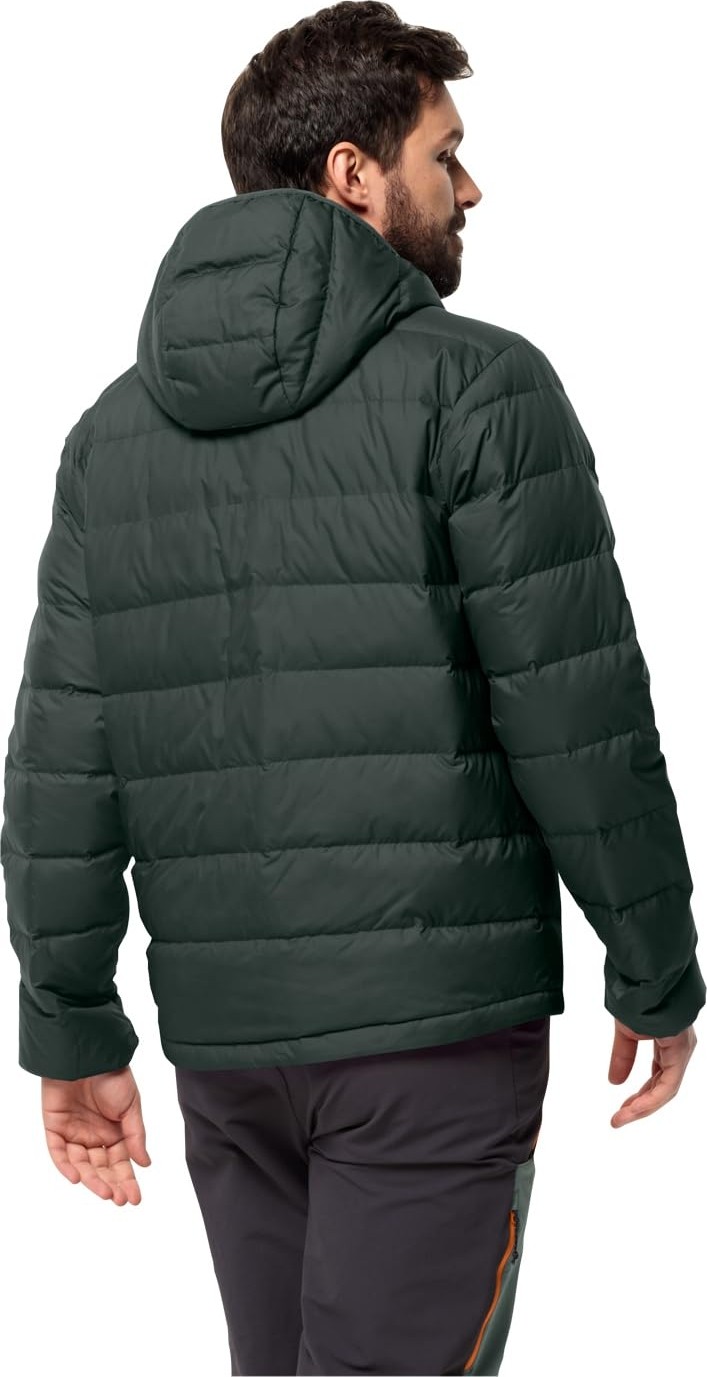 Die Grup Jack Wolfskin Ather Down Hoody M Rds Erkek Outdoor Ceketi Aurora Blue Xl görsel 4