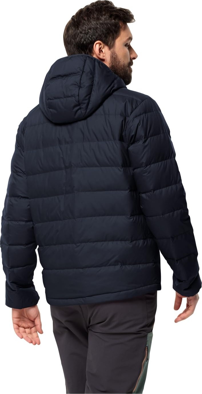 Die Grup Jack Wolfskin Ather Down Hoody M Rds Erkek Outdoor Ceketi Aurora Blue Xl görsel 5