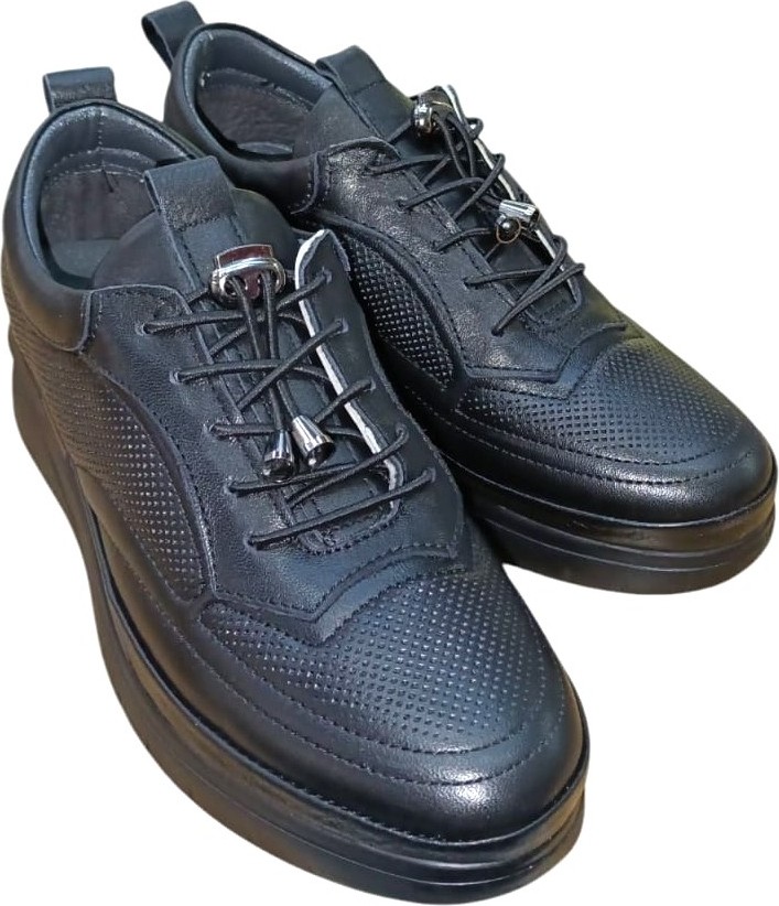 Modessa 121 Kadın Deri Casual Comfort Ayakkabı Taş