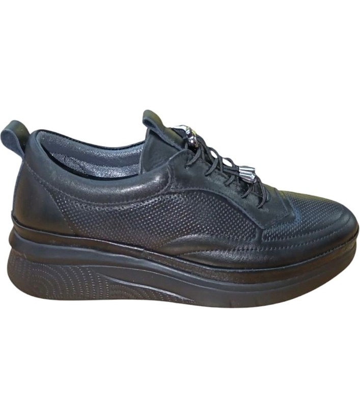 Modessa 121 Kadın Deri Casual Comfort Ayakkabı Taş görsel 3