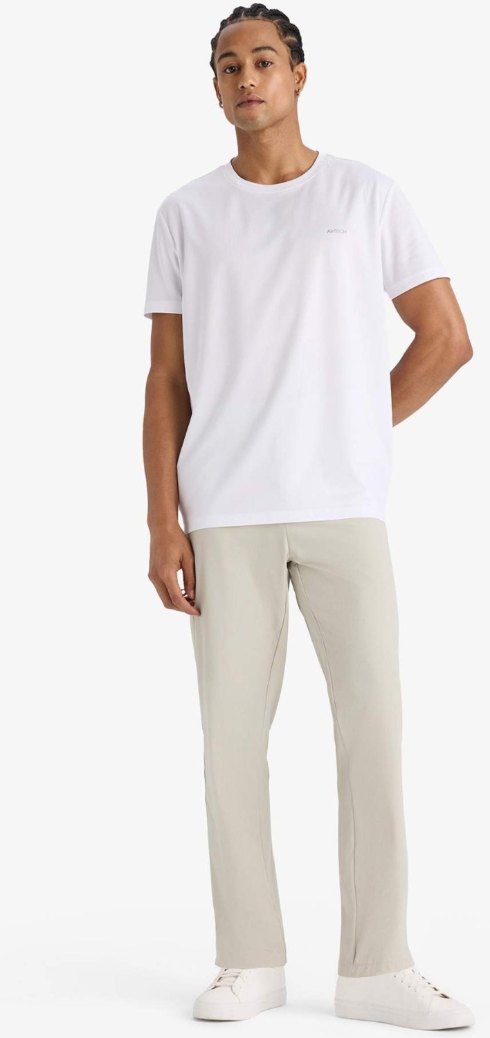 DeFacto Slim Fit Dar Kesim Standart Paça Dokuma Sporcu Pantolon D9247AX25AU görsel 2