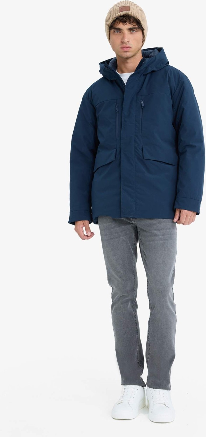 DeFacto Regular Fit Su İtici Kapüşonlu Mont E9248AX25WN görsel 2